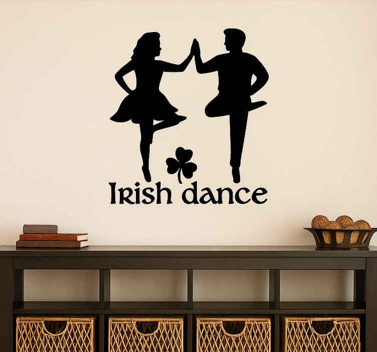Childrens' wall stickers irish dance - TenStickers