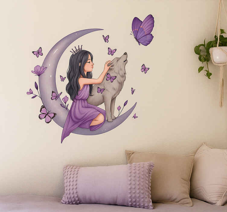 Hayvan Çıkartması karanlıkta parlayan - TenStickers