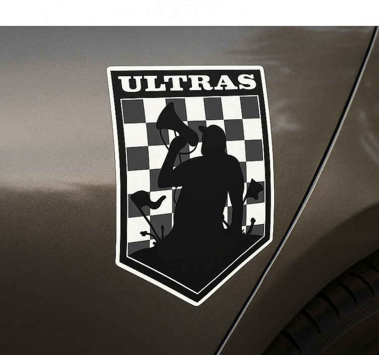 Naljepnice životinje crni ultrasi - TenStickers