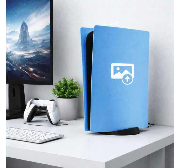 Ps5 skin personalized ps5 digital edition - TenStickers