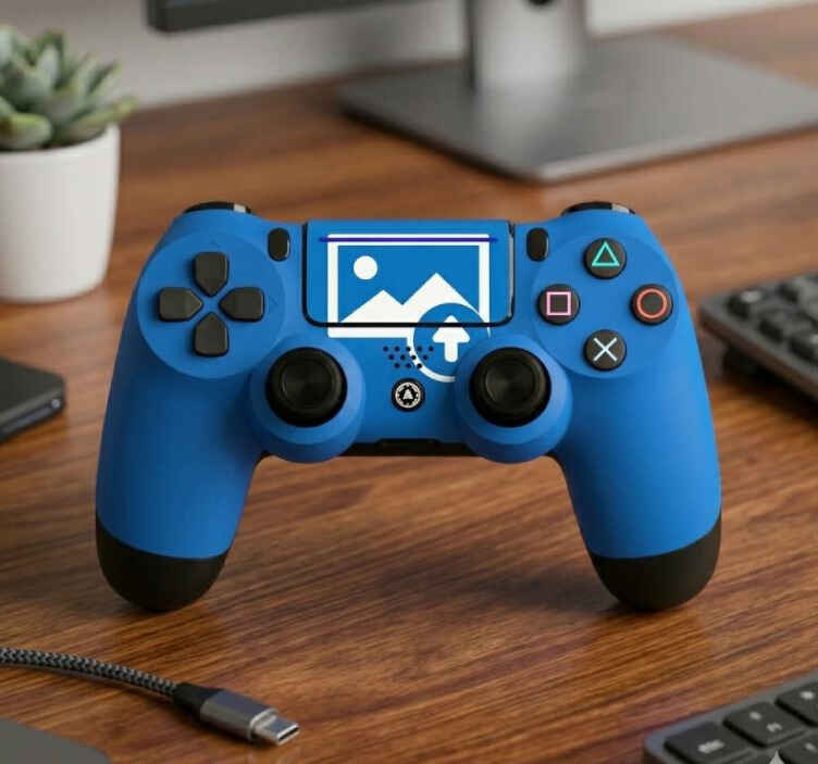 Személyre szabott ps4 kontroller matrica - TenStickers