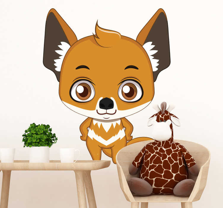 Dingo wild animal vinyl decal - TenStickers