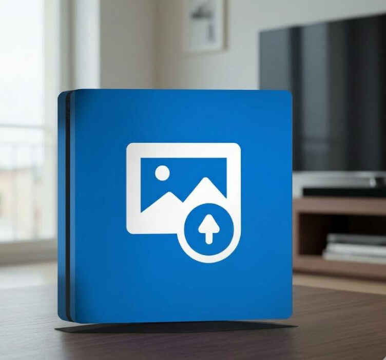 Matrica ps4 személyre szabott slim - TenStickers