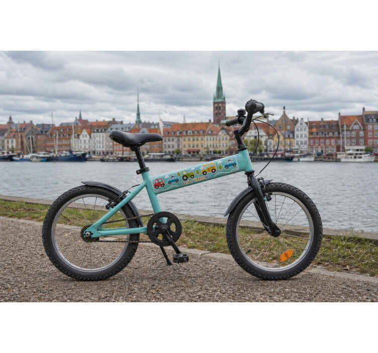Bike sticker for junior vehicles - TenStickers
