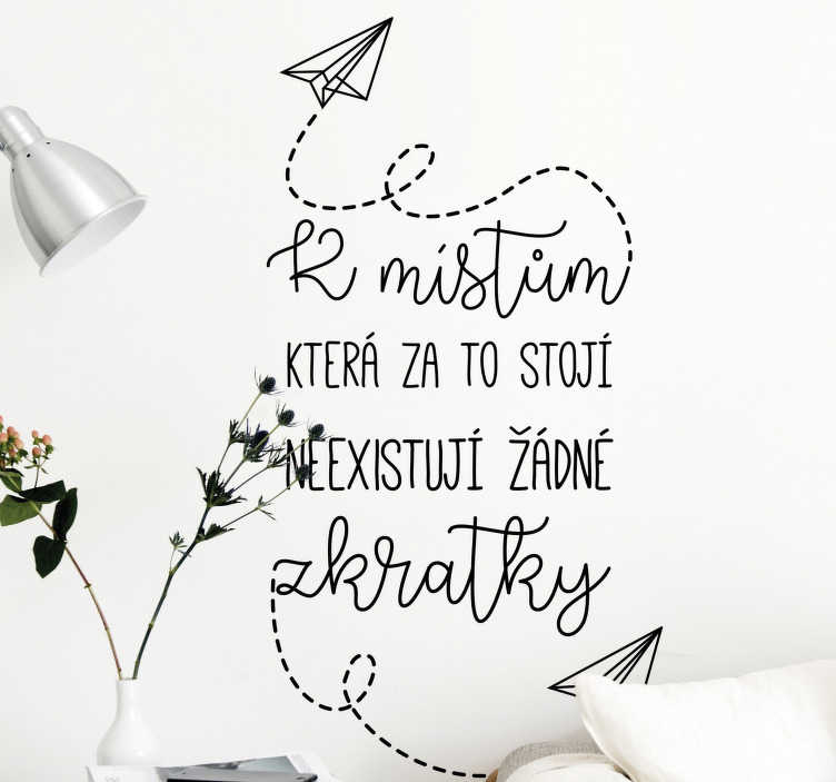 Neexistují žádné zkratky obývací pokoj stěny dekor - TenStickers