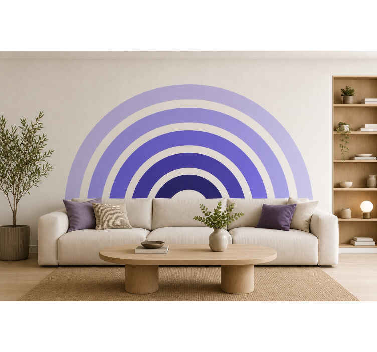 Sticker mural arc silencieux - TenStickers