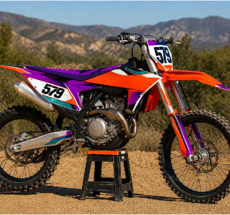 Kit déco motocross ktm sx sx-f 125 - TenStickers