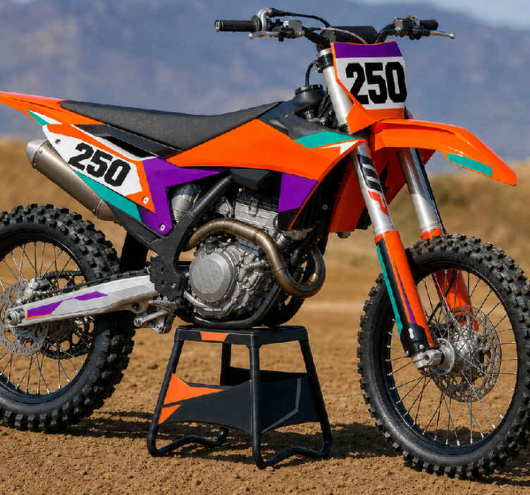 Motocross-dekor für ktm sx 250 - TenStickers