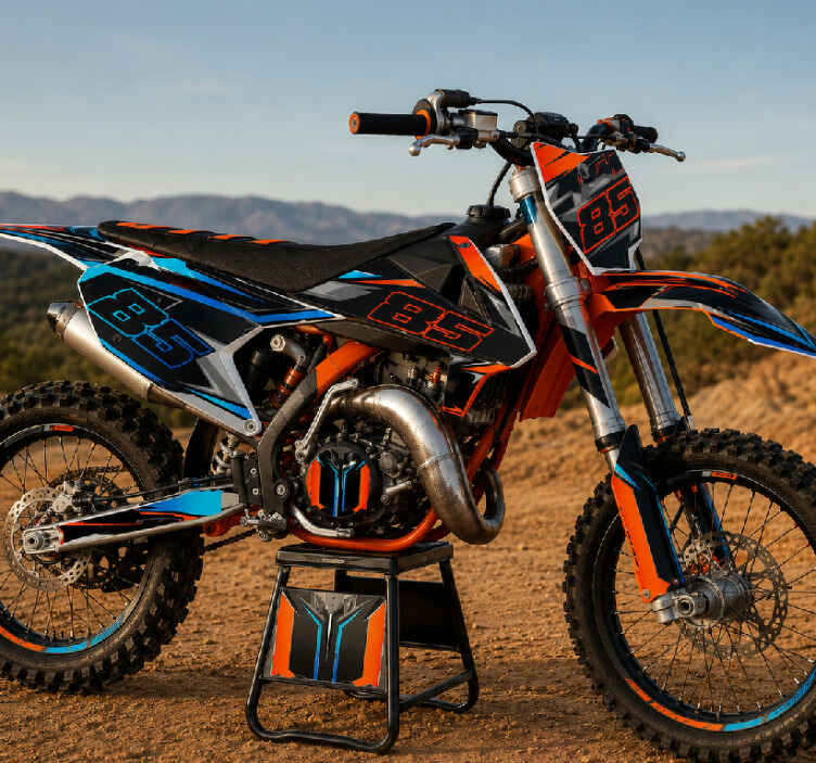 Motocross grafikk ktm 85 sx - Tenstickers