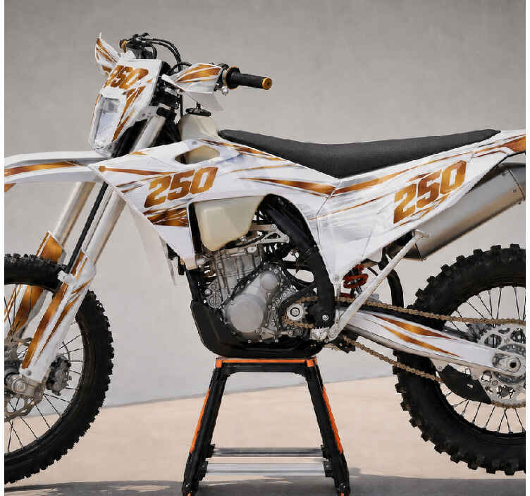 Motorbike graphic kit enduro ktm exc 250 - TenStickers