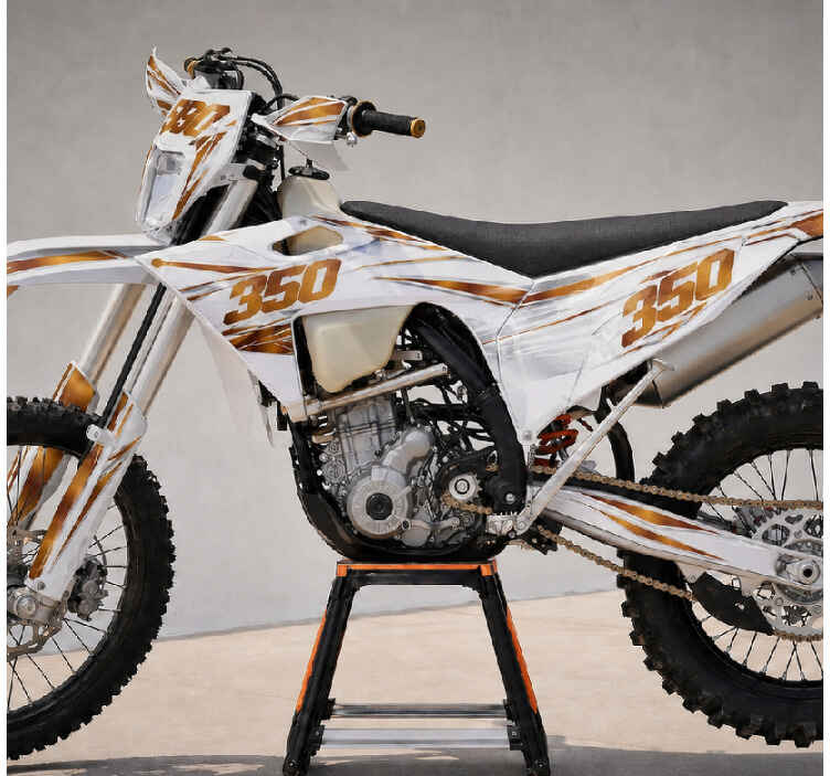 Motorbike graphic kit enduro ktm exc 350 - TenStickers