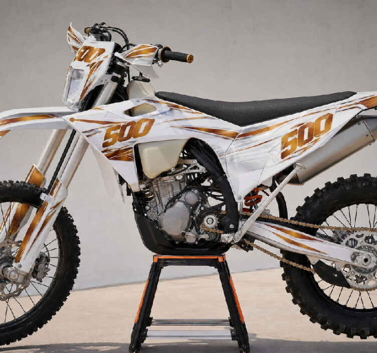 Motorbike graphic kit enduro ktm exc 500 - TenStickers