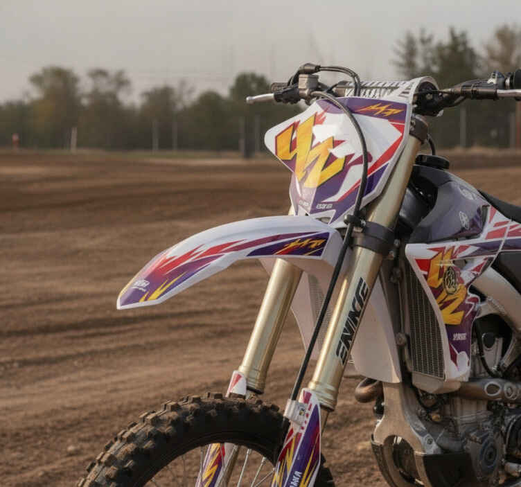 Motocross graphics for yamaha yz 250 - TenStickers
