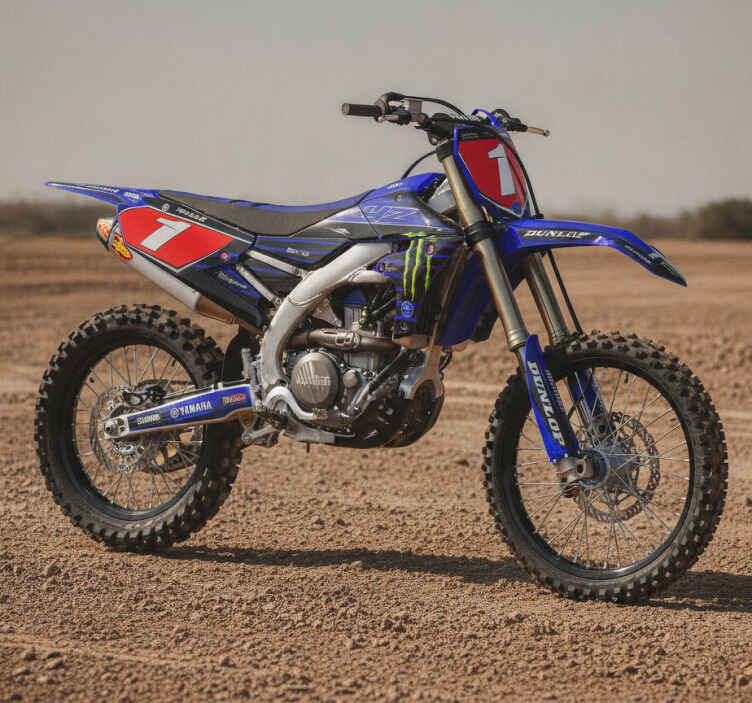 Motocross stickerset yamaha yz-f 450 - TenStickers
