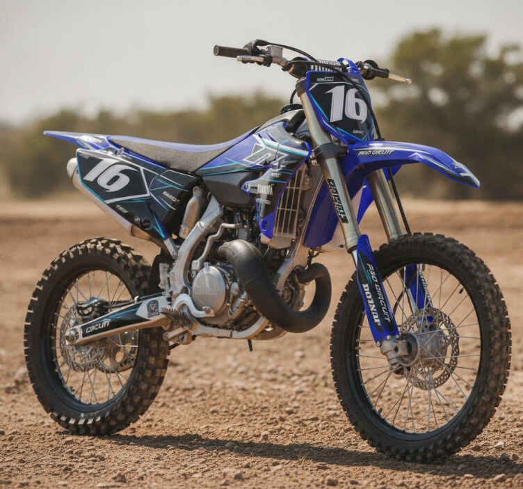 Motocross graphics for yamaha yz 85 - TenStickers