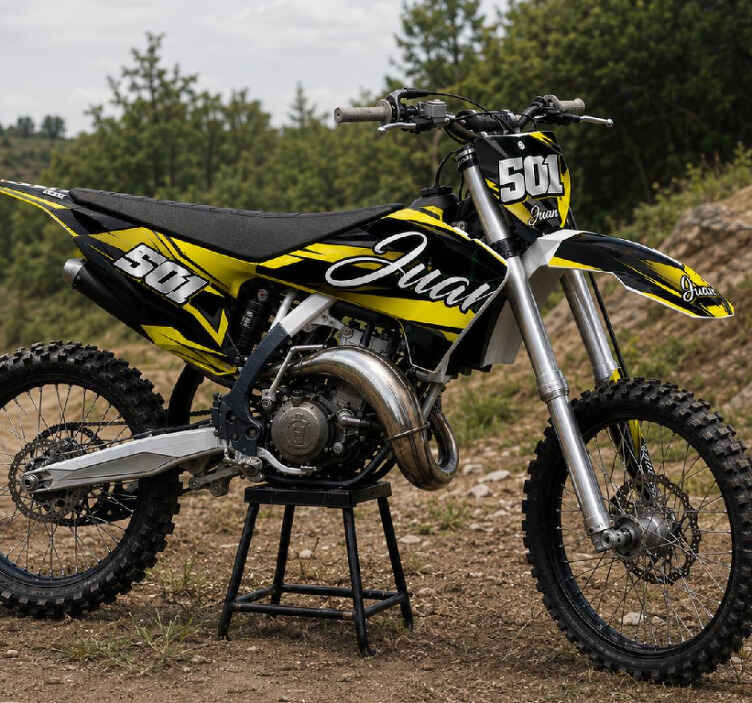 Motocross graphics husqvarna tc / fc 250 with name - TenStickers