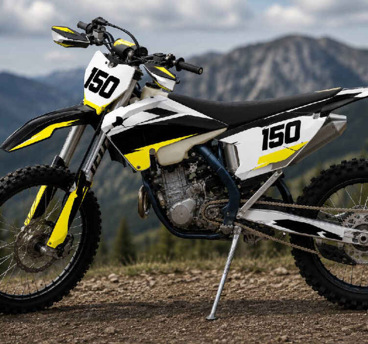 Kit déco moto enduro husqvarna te / fe 150 - TenStickers
