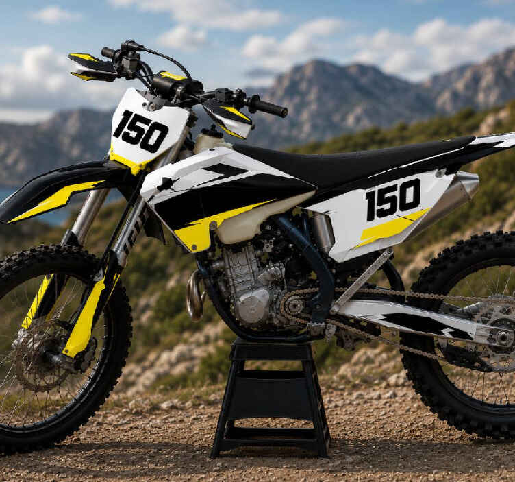 Kit déco moto enduro husqvarna te / fe 300 - TenStickers