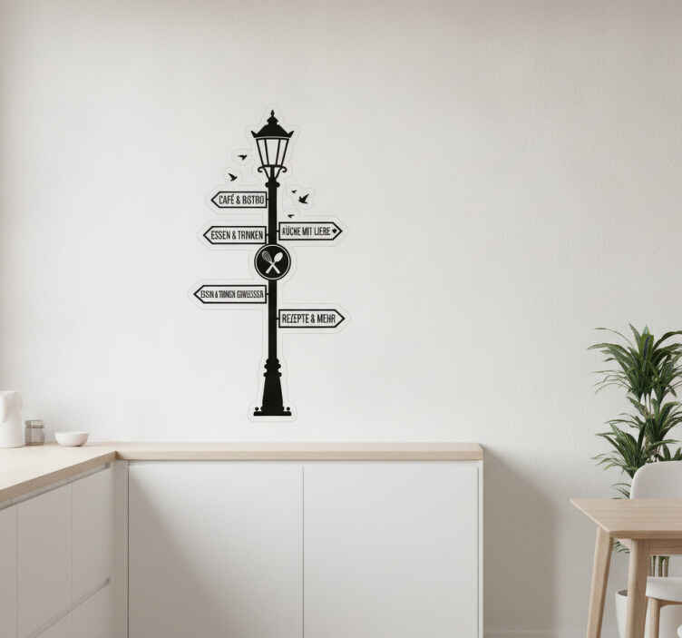 Sticker cuisine panneau signalétique gastronomique - TenStickers