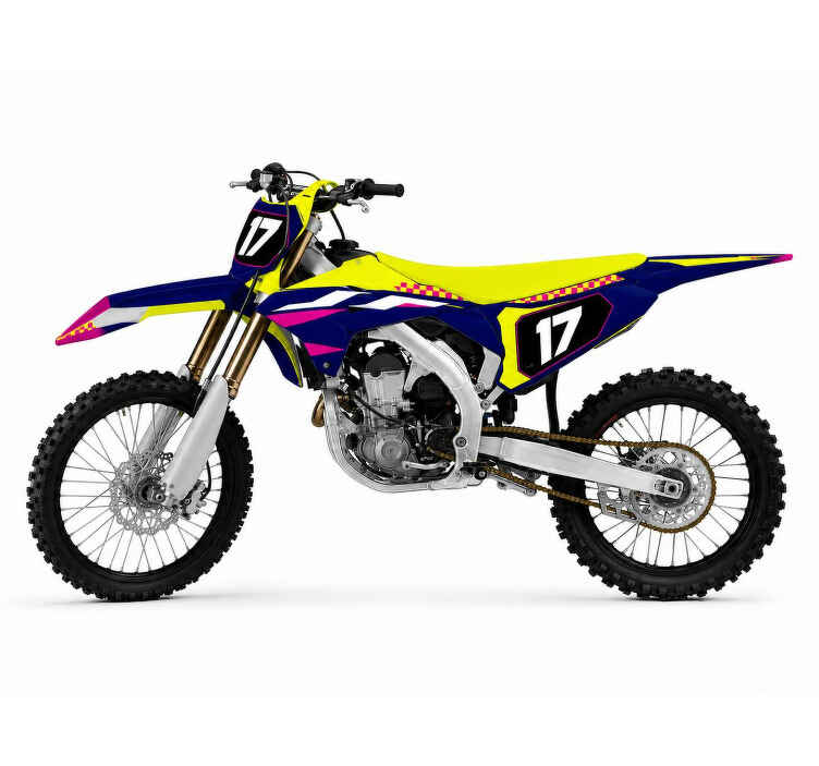 Kit gráfico motocross crf 450r de 2017 a 2020 - TenStickers