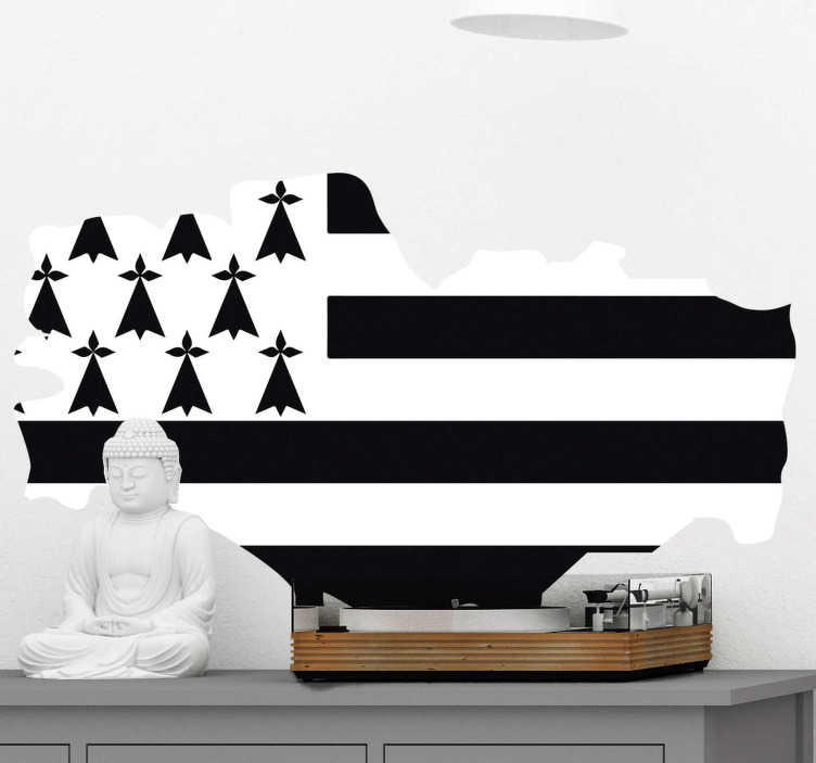 Sticker Maison Région de Bretagne