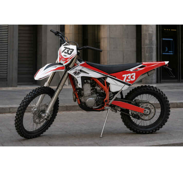 Motorbike graphic kit enduro beta x-trainer mitad - TenStickers