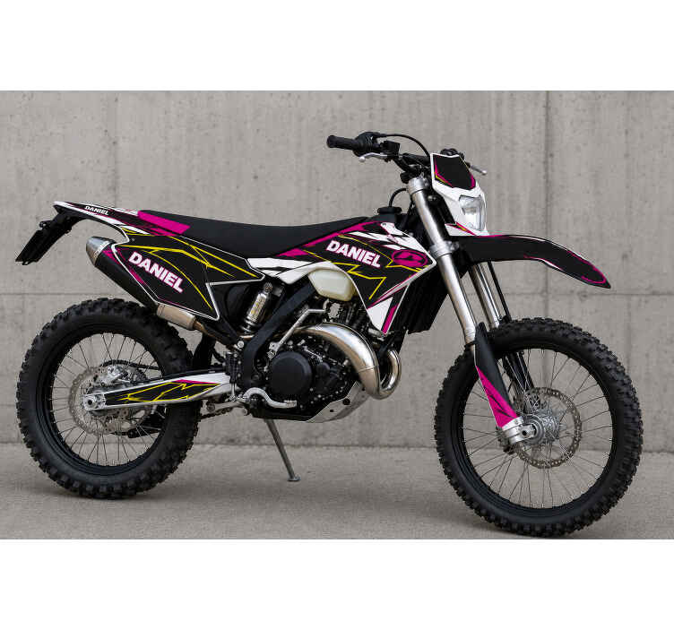 Kit vinilo moto enduro beta rr (125) con nombre - TenVinilo