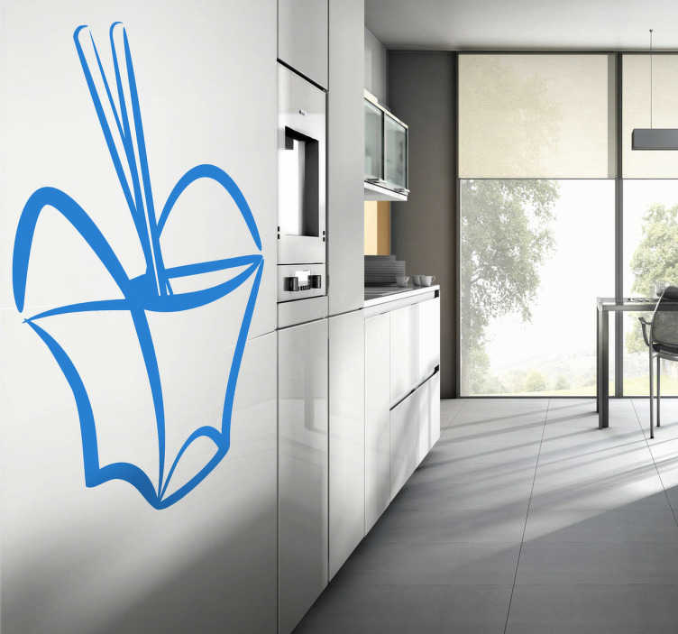 Sticker cuisine nourriture chinoise