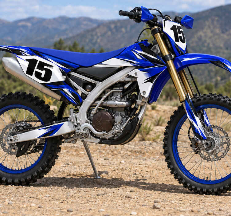 Kit déco moto enduro yamaha wr-f 450 2016-2018 - TenStickers