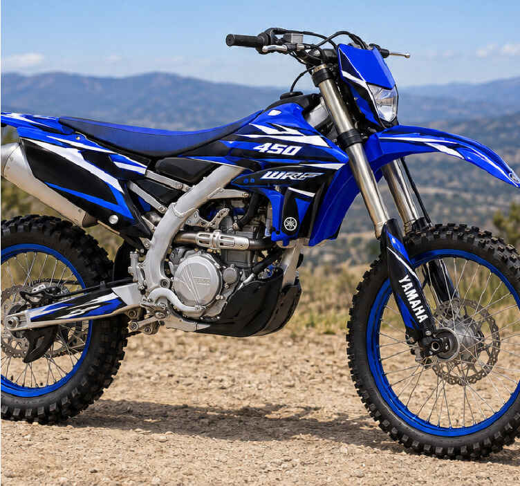 Kit déco moto enduro yamaha wr-f 450 2019-2023 - TenStickers