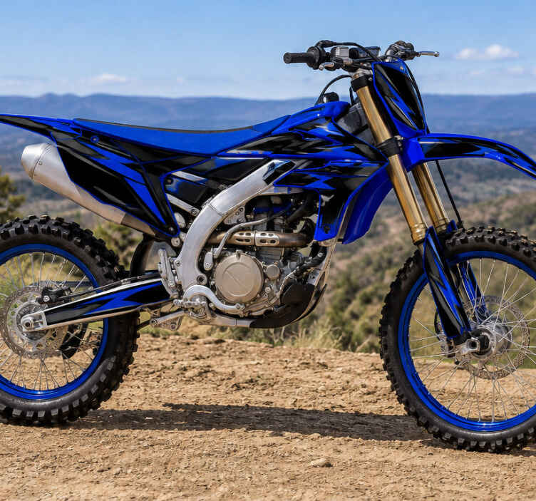 Kit déco moto enduro yamaha wr-f 450 2024 2026 - TenStickers