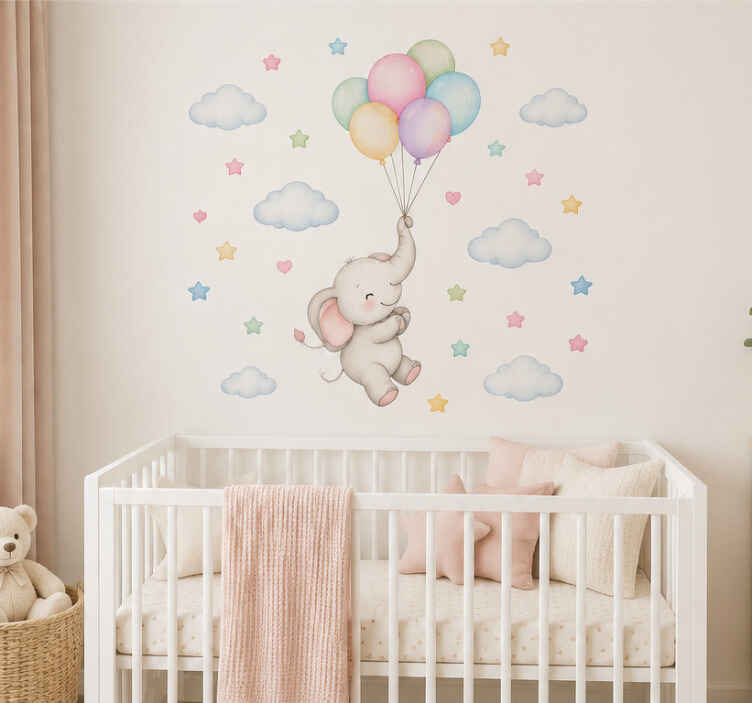 Autocolante para bebé colorido - TenStickers