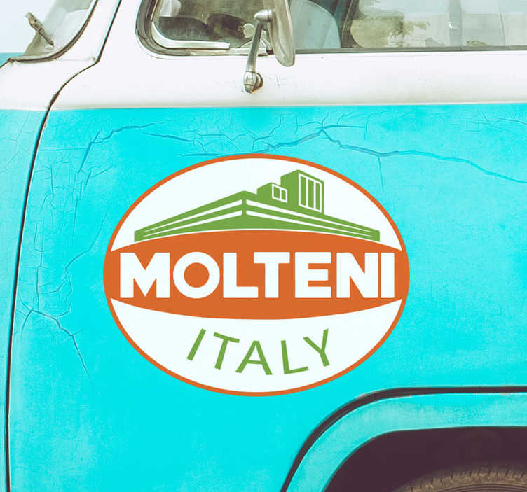 Adesivo per auto Molteni