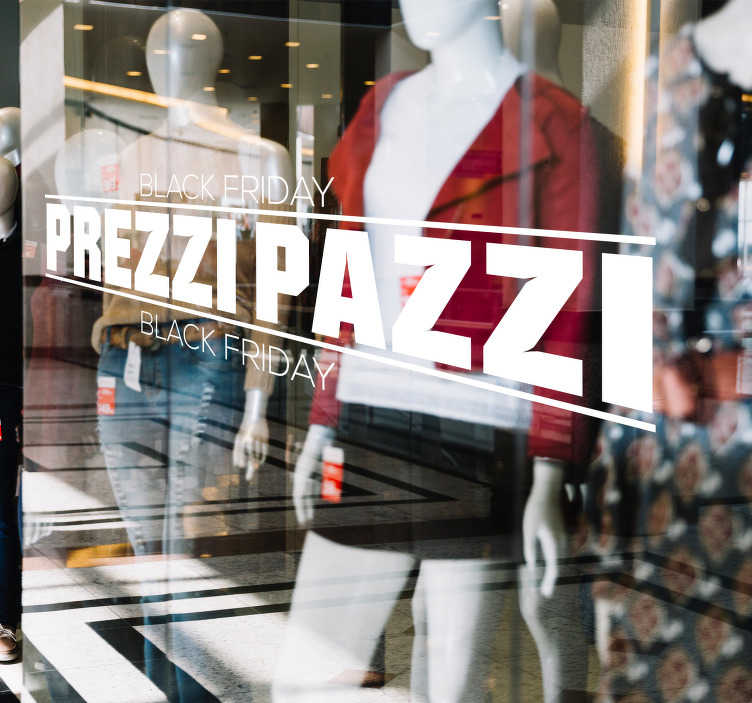 Vetrofanie saldi black friday prezzi pazzi - TenStickers