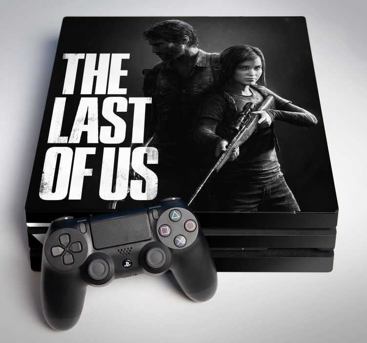 Ajustable Irregularidades Lectura cuidadosa Pegatina PS4 The Last Of Us videojuego - TenVinilo