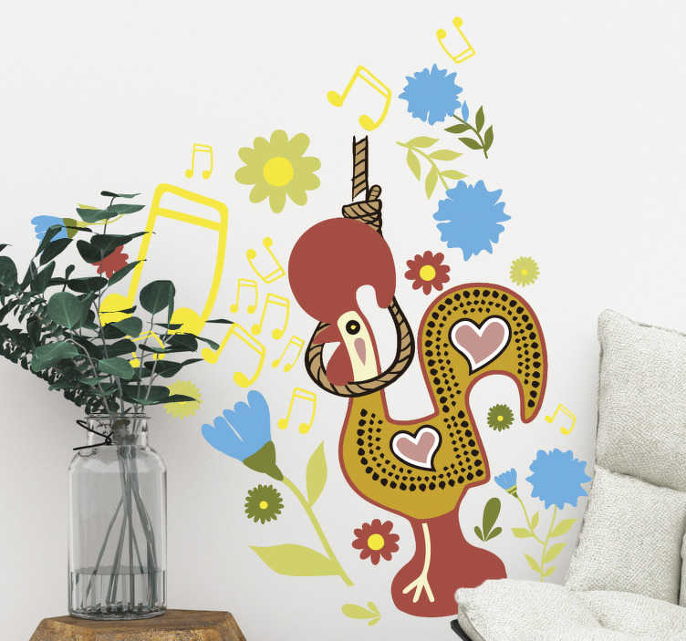 Vinil de cidades e países Galo de Barcelos - TenStickers