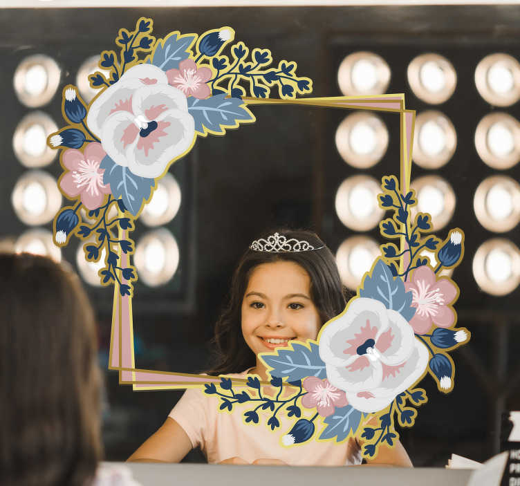 5 ideas creativas para decorar tus espejos con vinilos - Serink