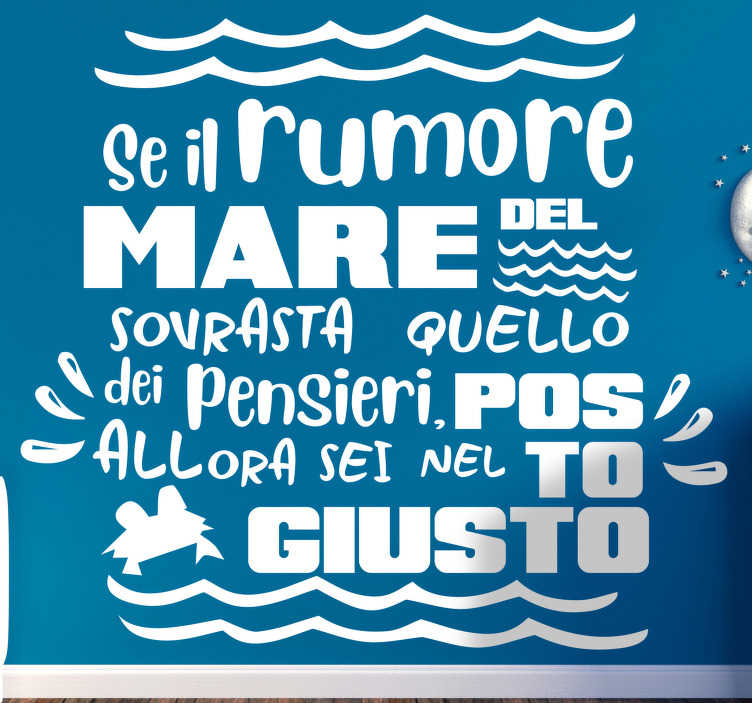 stickerpopolare di detto del mare