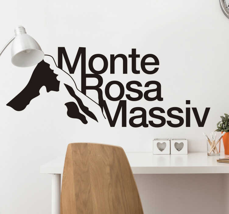 adhesif deco massif de monte rosa