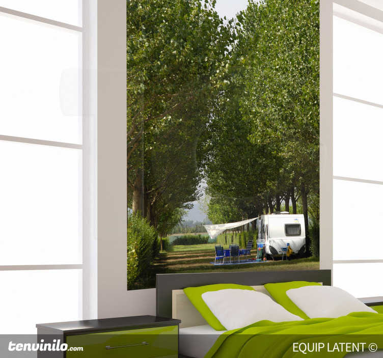 Photo murale camping