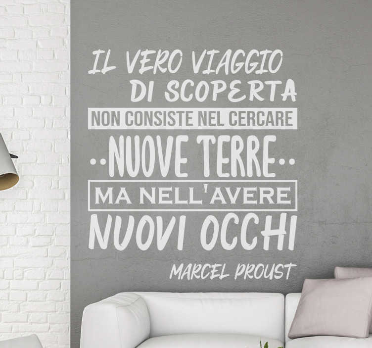 Sticker della letteratura di viaggio