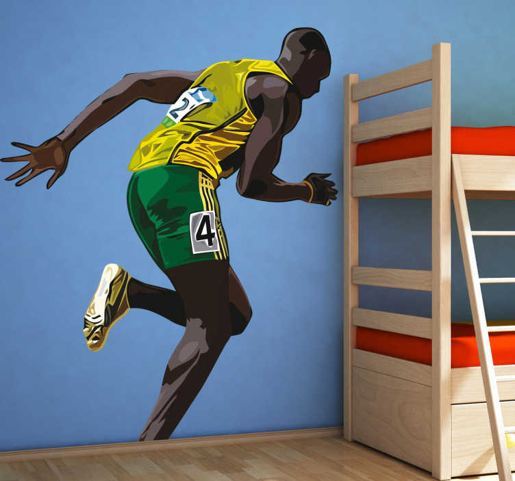 Sticker Usain Bolt