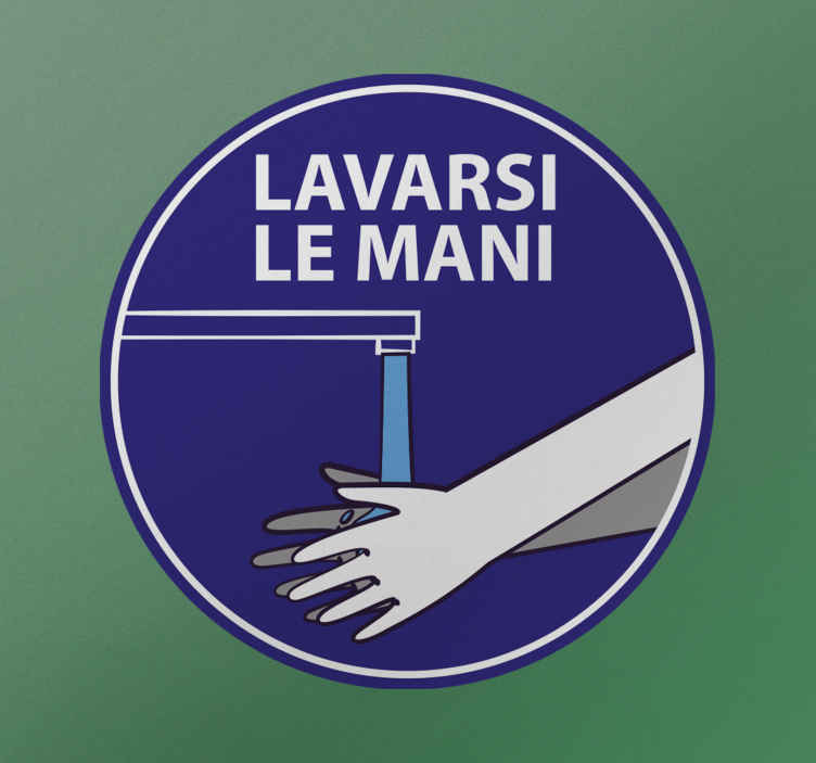 Stickers mani pulite