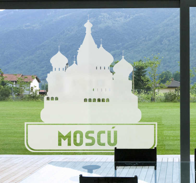 Wandtattoo Moskau - TenStickers