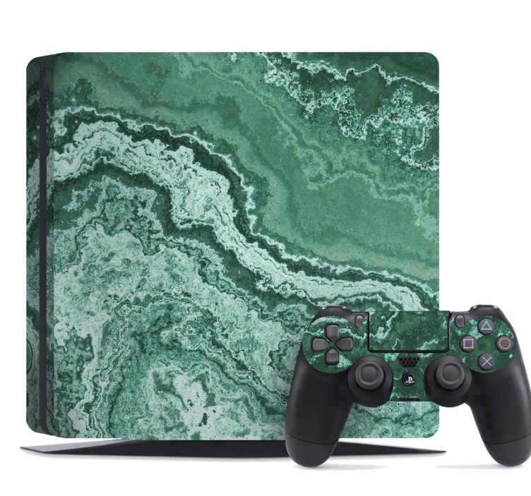 Vinil Skin para PS4 Fogo azul - TenStickers