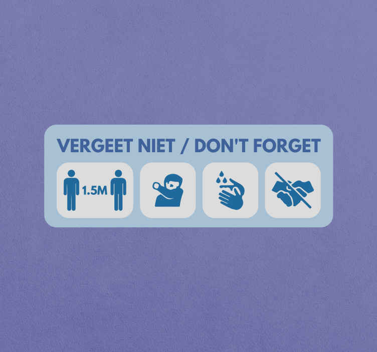 Intacte stickers niet intrekken