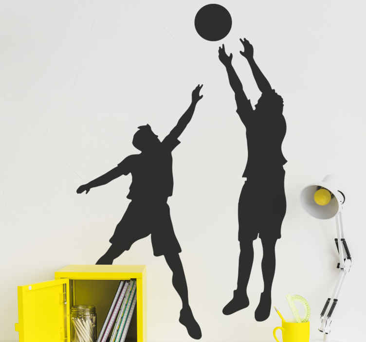 Vinilos de baloncesto y basket originales para pared - TenVinilo