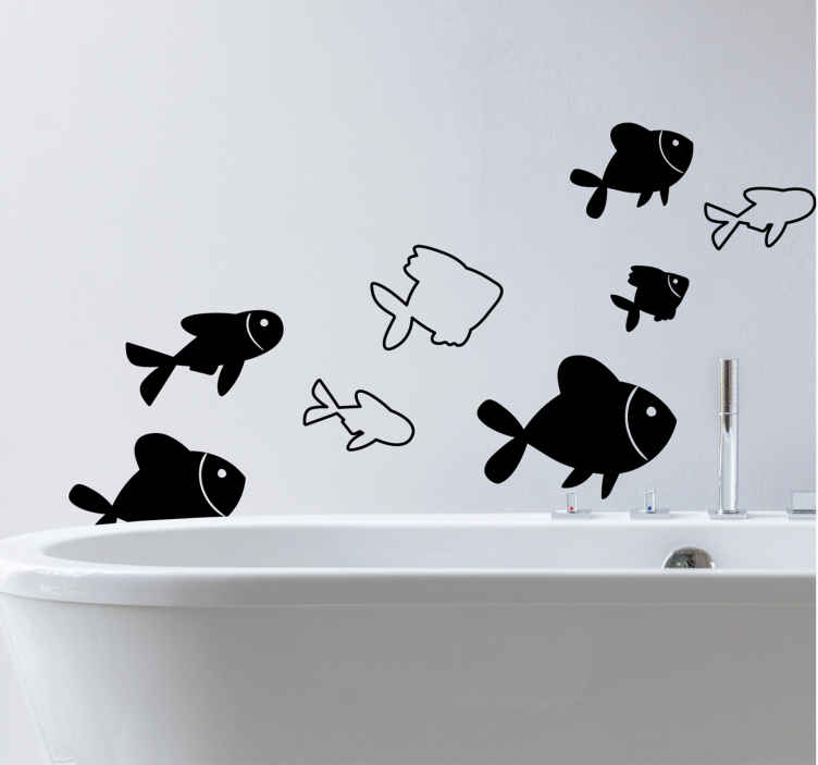 Educational Nursery Rhyme Wall Sticker Once i caught a fish alive wall sticker 