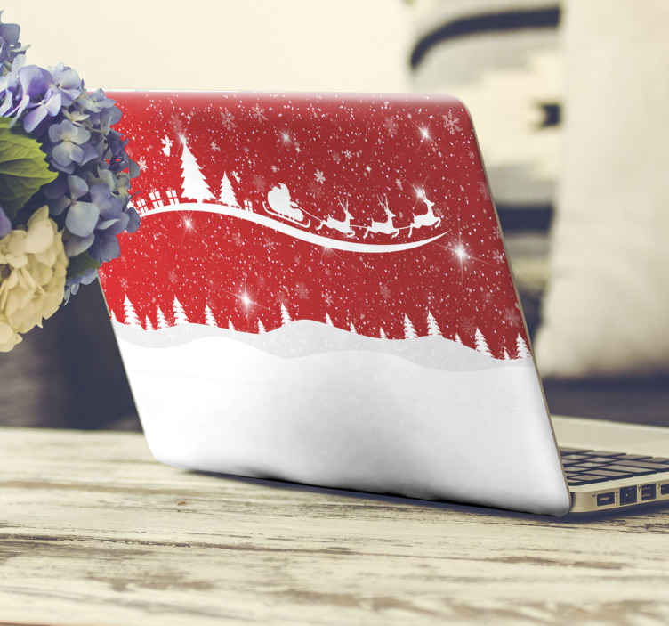 6 verres 'Christmas Stickers' rouge/dore - L'Incroyable