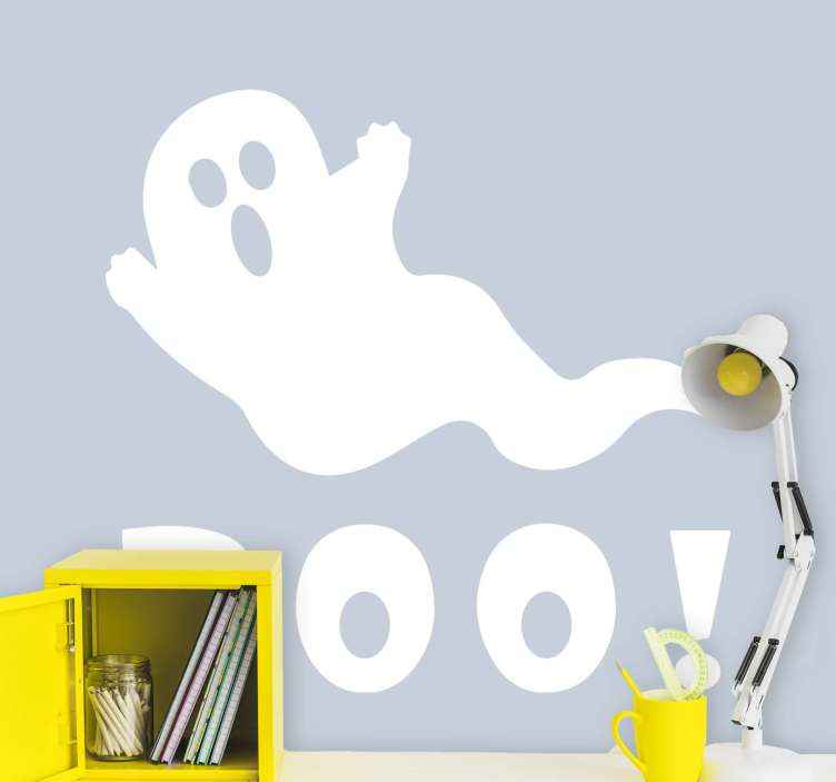 Autocolantes decorativos de halloween árvore e morcegos - TenStickers